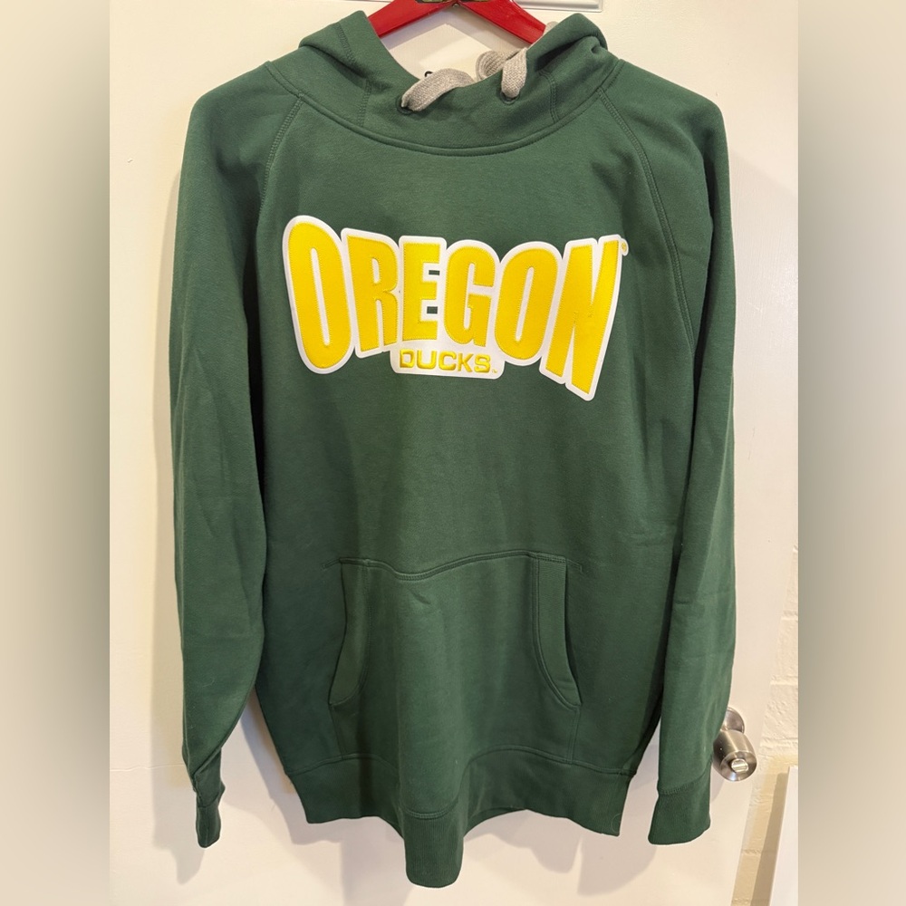 Oregon Ducks green hoodie NWT size Large